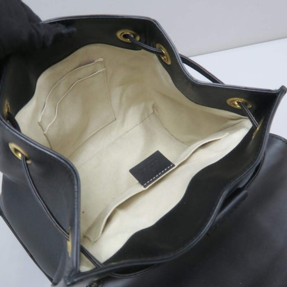 Gucci Black Marmont GG Leather Backpack - Picture 5 of 8
